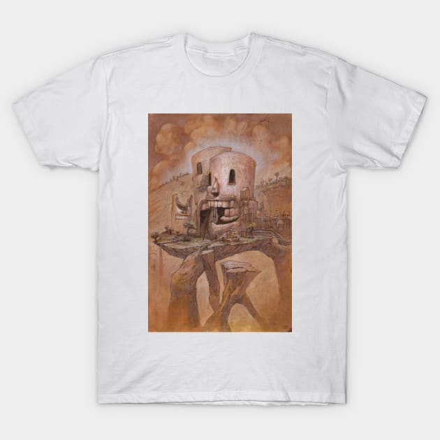 The Definite Holdout T-Shirt by ethanharrisart